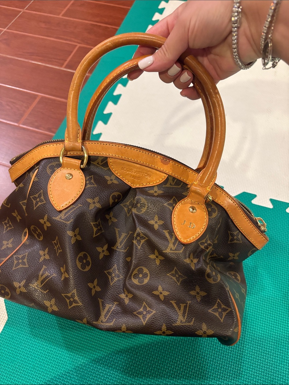 Louis Vuitton Monogram Canvas Satchel with Vachetta Leather Handles - Picture 1 of 9